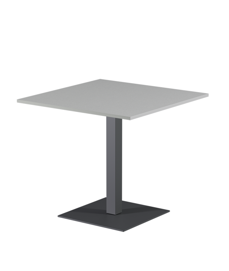 Stolik Alfa S szary blat laminowany 28 mm