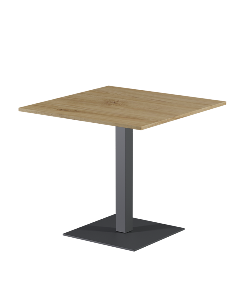 Stolik Alfa S szary blat laminowany 28 mm