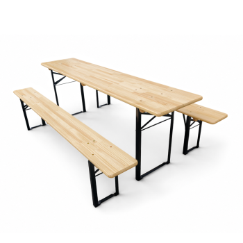 Zestaw piwny browarniany Woody Solid 220x50 sosna