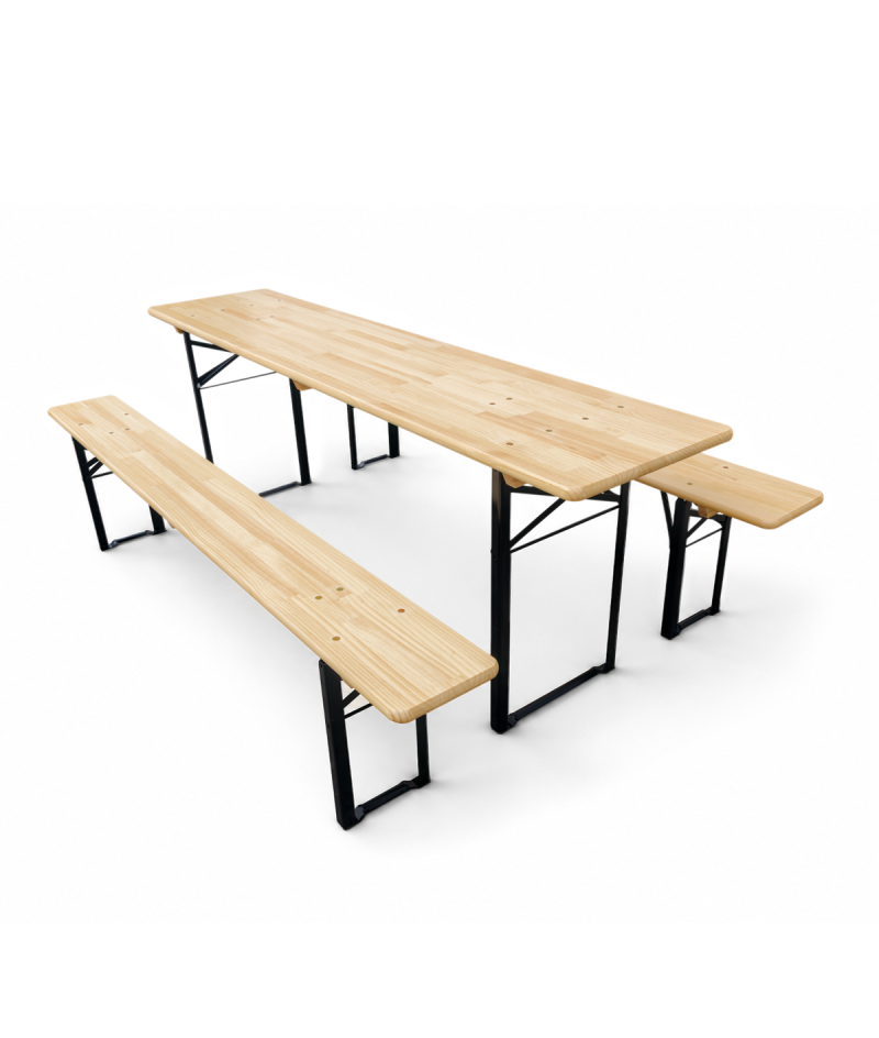 Zestaw piwny browarniany Woody Solid 220x50 sosna