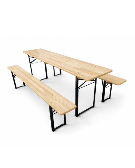 Zestaw piwny browarniany Woody Solid 220x50 sosna
