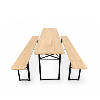 Zestaw piwny browarniany Woody Solid 220x50 sosna