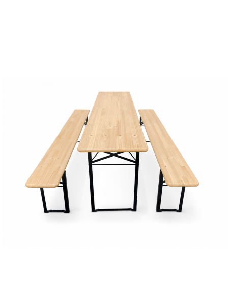 Zestaw piwny browarniany Woody Solid 220x50 sosna