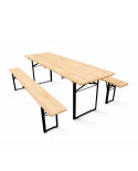 Zestaw piwny browarniany Woody Solid 220x70 sosna