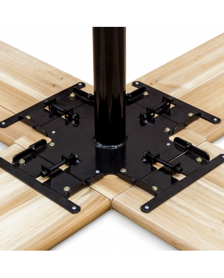 Stół Woody Cross 241x241 cm jodła