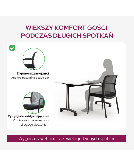 Krzesło Formo czarne
