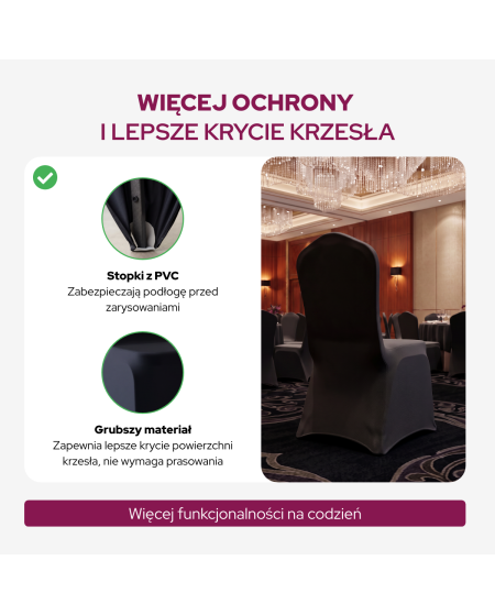 Pokrowiec Slimtex 250 czarny