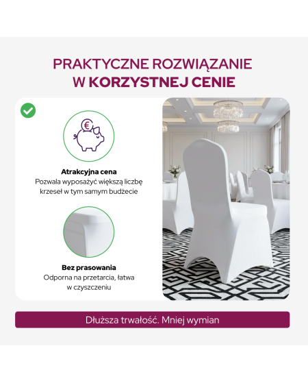 Pokrowiec Slimtex 200 biały