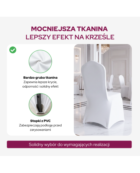 Pokrowiec Slimtex 300 biały