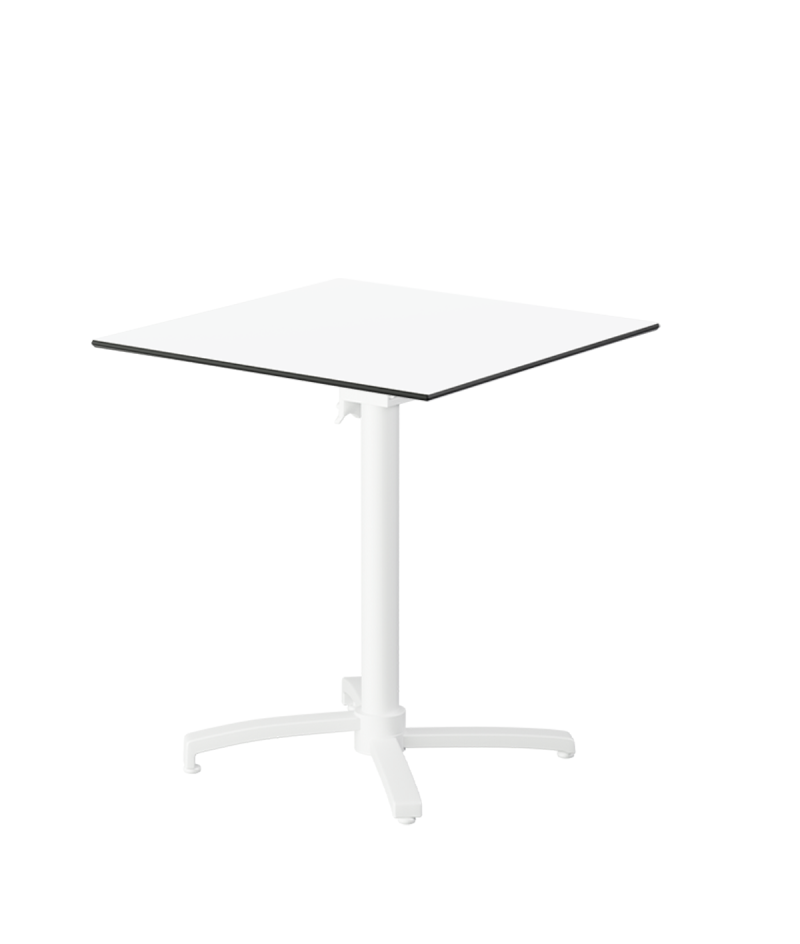 Stolik Cross Comfort biały blat HPL