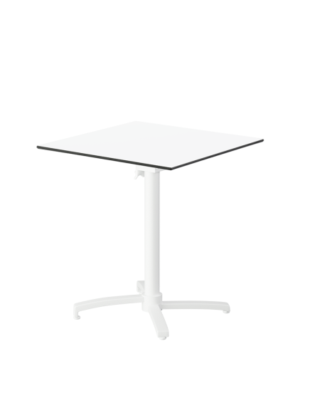 Stolik Cross Comfort biały blat HPL