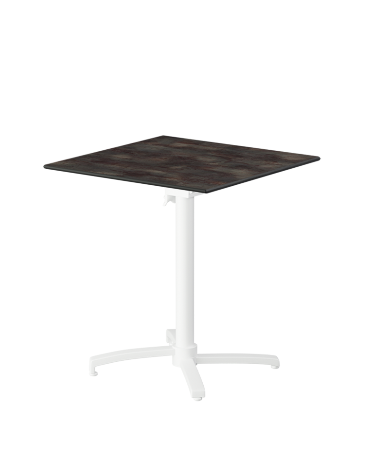 Stolik Cross Comfort biały blat HPL