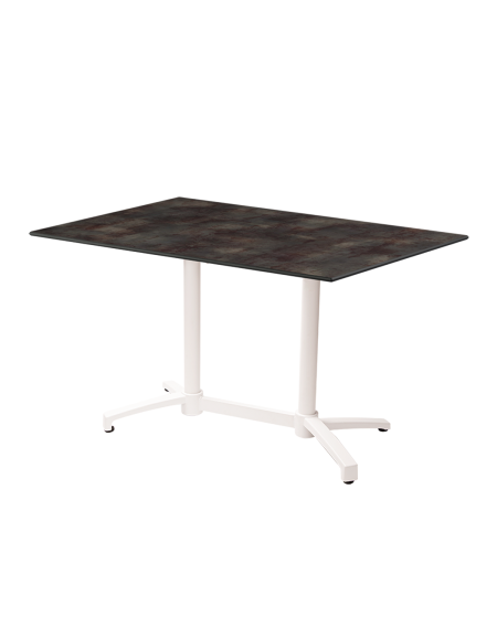 Stolik Cross Comfort Duo biały blat HPL