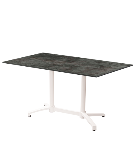 Stolik Cross Comfort Duo biały blat HPL