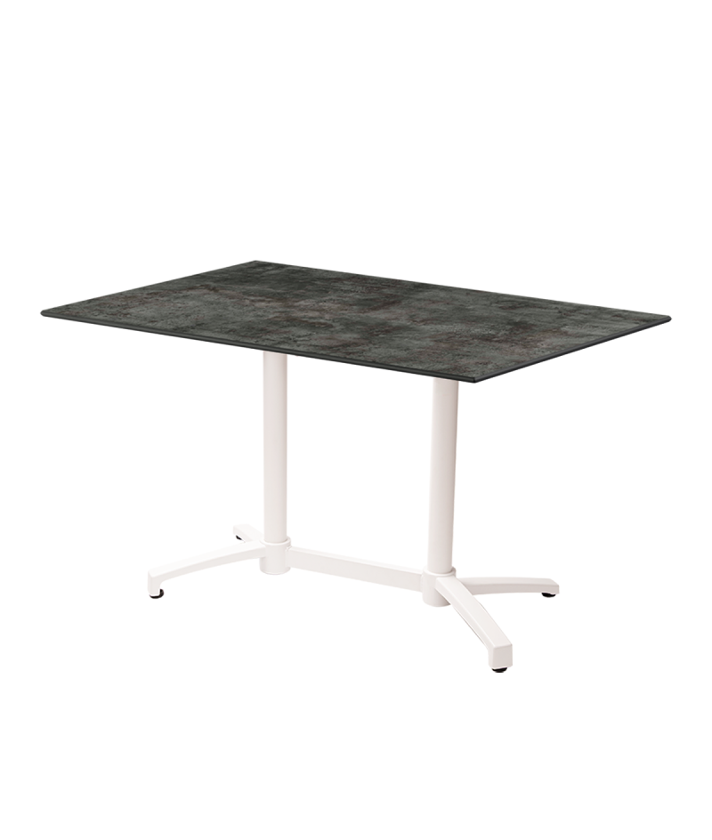Stolik Cross Comfort Duo biały blat HPL