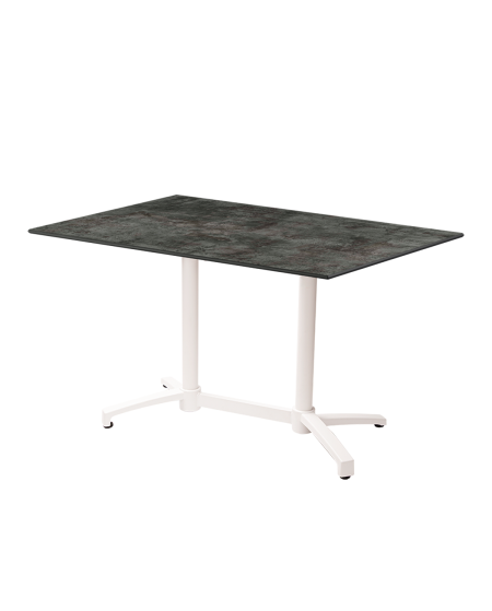 Stolik Cross Comfort Duo biały blat HPL