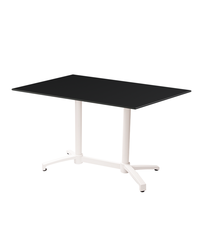 Stolik Cross Comfort Duo biały blat HPL