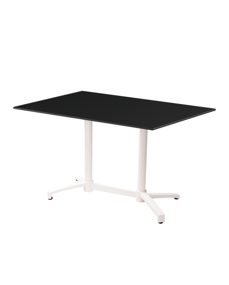 Stolik Cross Comfort Duo biały blat HPL
