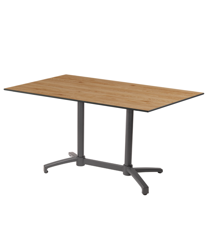 Stolik Cross Comfort Duo szary blat HPL