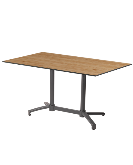 Stolik Cross Comfort Duo szary blat HPL