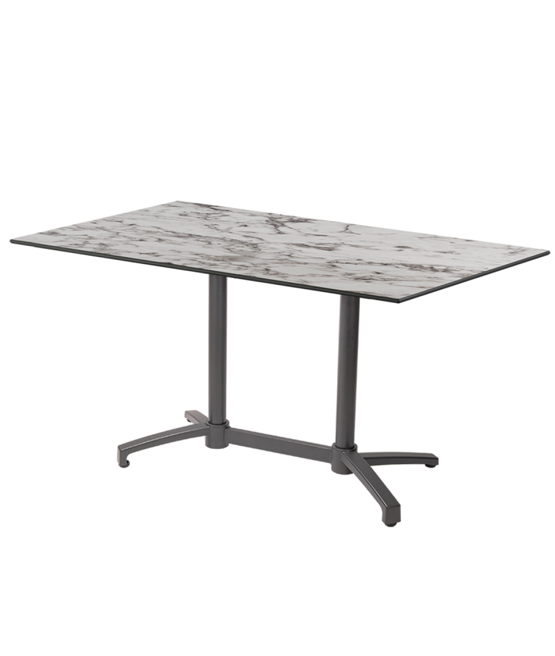 Stolik Cross Comfort Duo szary blat HPL