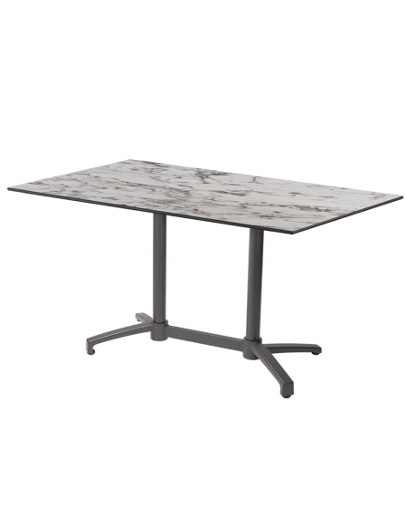 Stolik Cross Comfort Duo szary blat HPL
