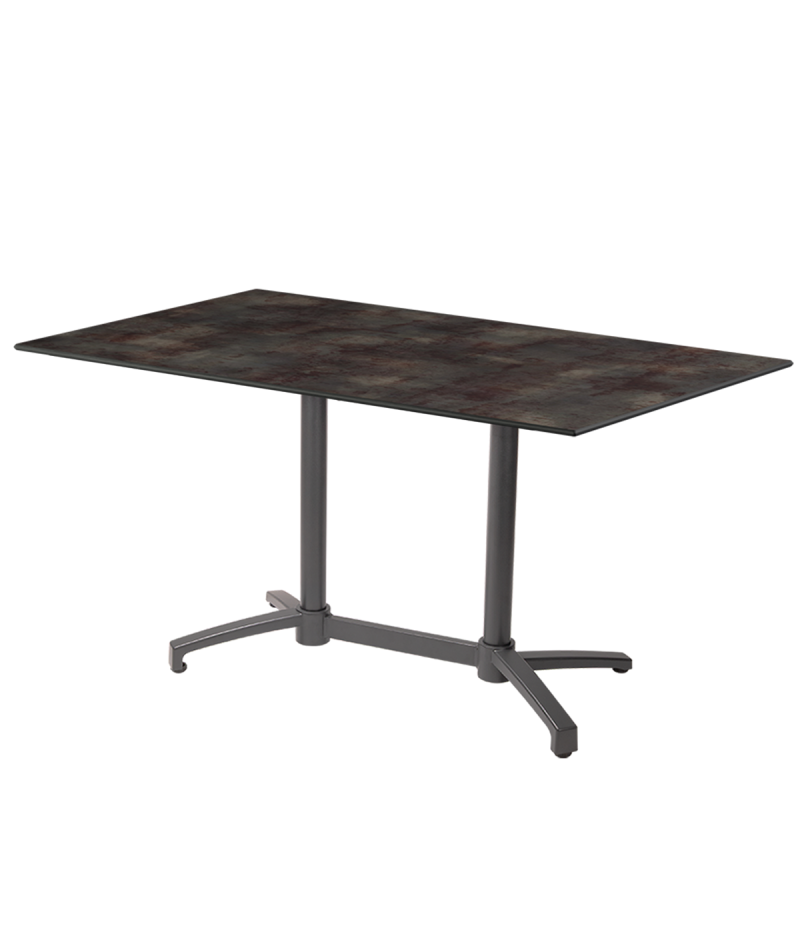 Stolik Cross Comfort Duo szary blat HPL