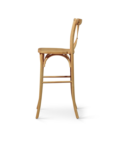 Hoker Cross-Back Wood Bar jasny dąb
