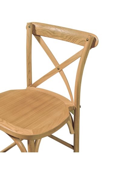 Hoker Cross-Back Wood Bar jasny dąb