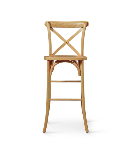 Hoker Cross-Back Wood Bar jasny dąb