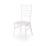 Krzesło ślubne CHIAVARI TIFFANY WOOD Lime-Wash