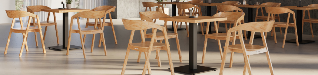 Krzesła kawiarniane i restauracyjne
