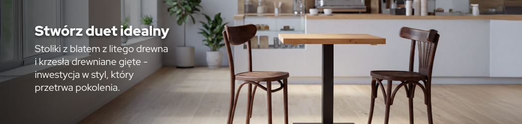 Meble do kawiarni i restauracji