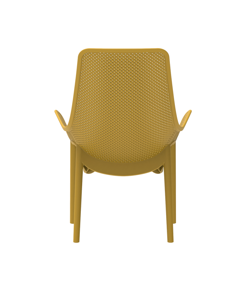 Krzesło outdoorowe Aero Lungo pomarańczowe - tył