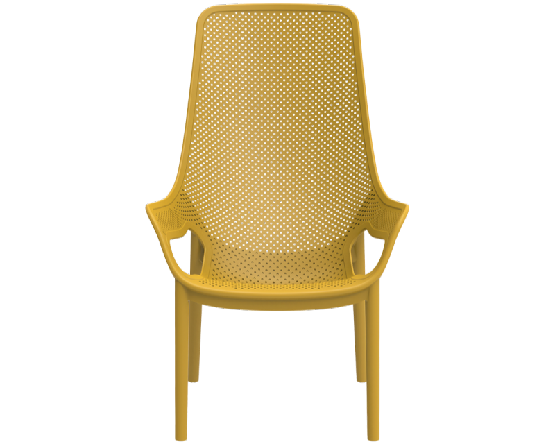 Krzesło outdoorowe Aero Lungo pomarańczowe - prz&oacute;d