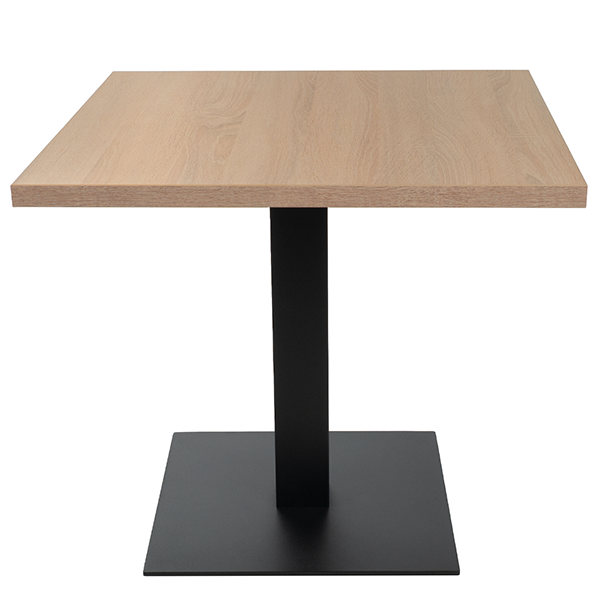 Stolik do kawiarni Alfa Cafe z blatem laminowanym - prz&oacute;d