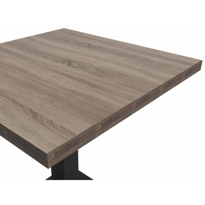 Stolik kawiarniany Alfa S 68x68 dąb sonoma tabac Dark Wood - blat