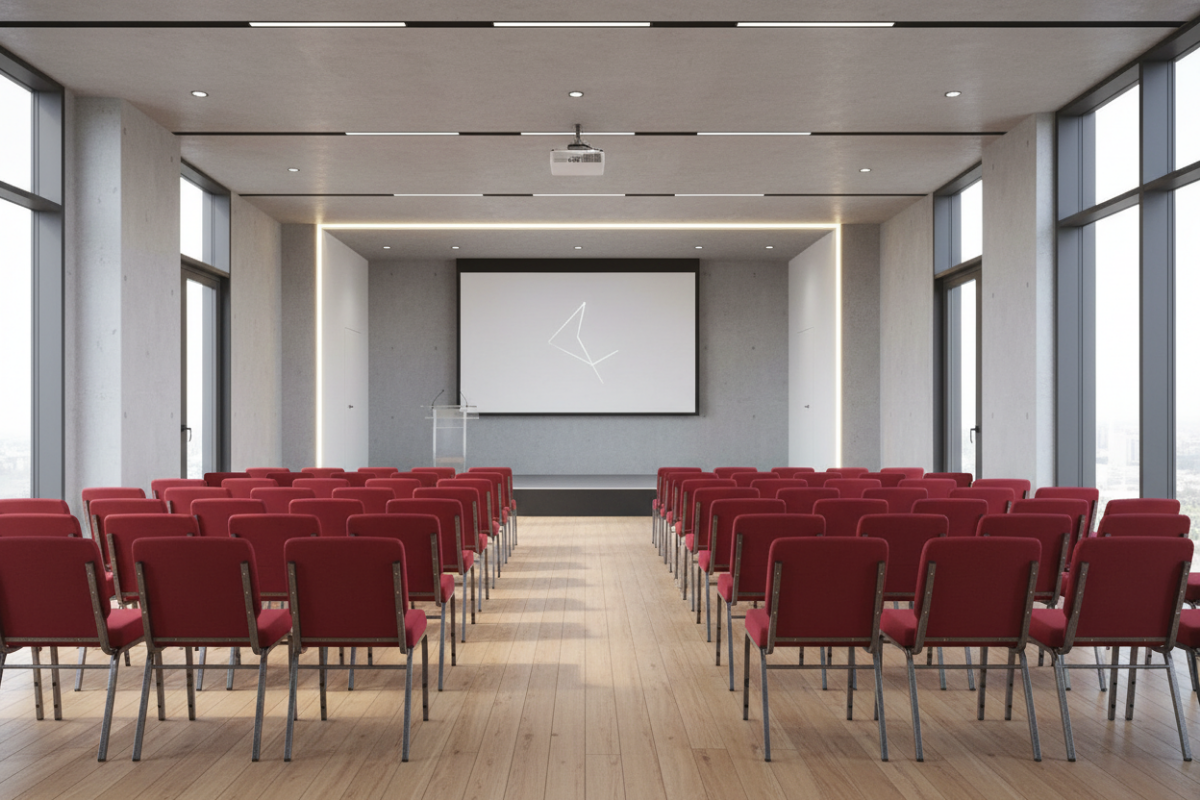 Krzesło Ambassador w aranżacji w sali konferencyjnej