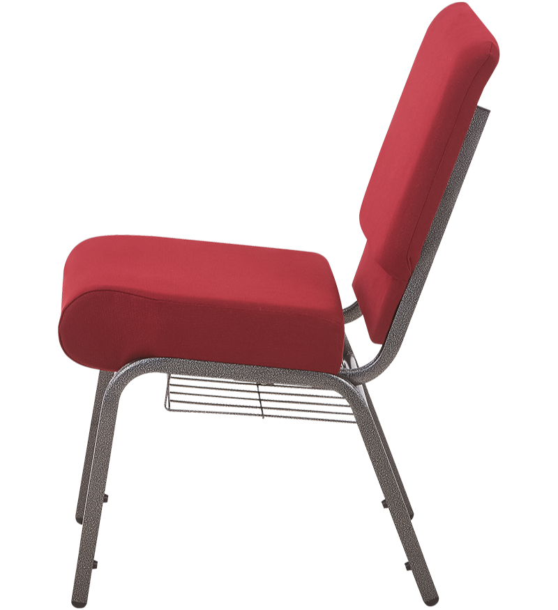 Krzesło Ambassador z koszykiem - widok boczny