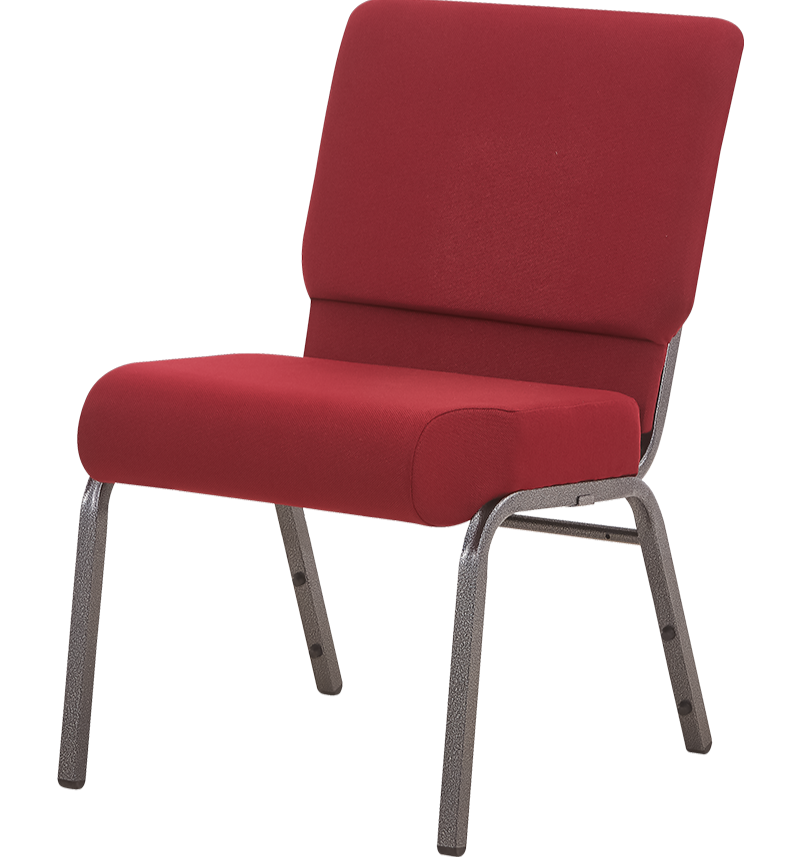 Krzesło Ambassador czerwone - widok og&oacute;lny