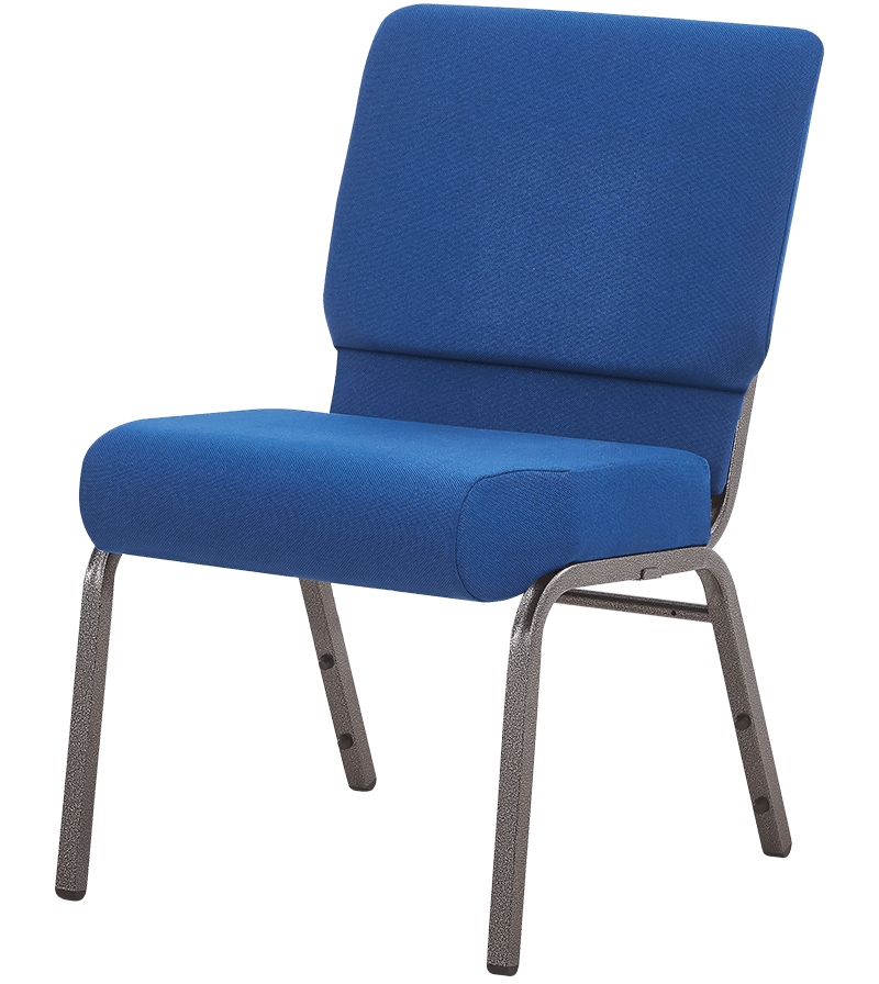 Krzesło Ambassador granatowe - widok og&oacute;lny