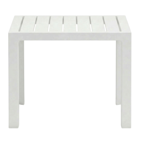 Stolik basenowy Azura biały - prz&oacute;d