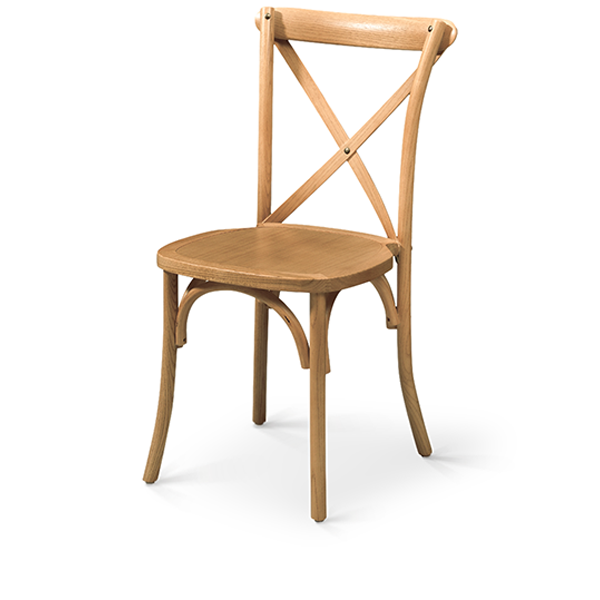 Cross Back Wood jasny dąb izo