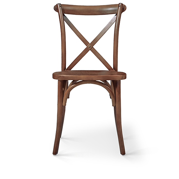 Cross Back Wood orzech detall