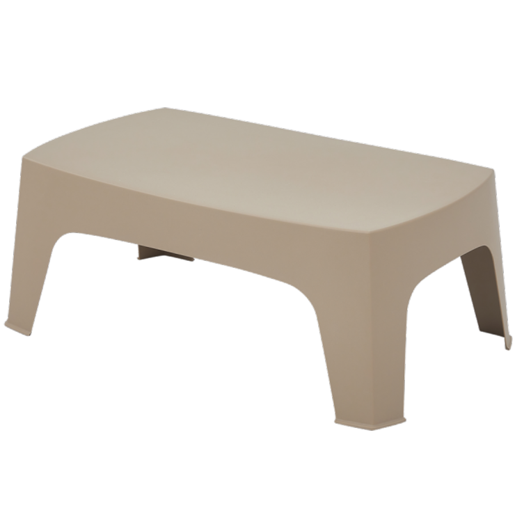 Stolik Duna-T 98x59 beżowy - widok ogólny