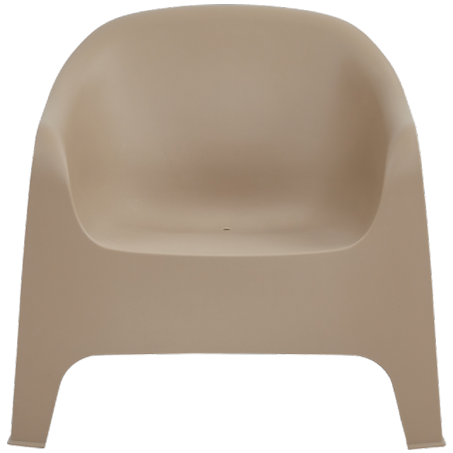 Krzesło outdoorowe Duna beżowe - przód