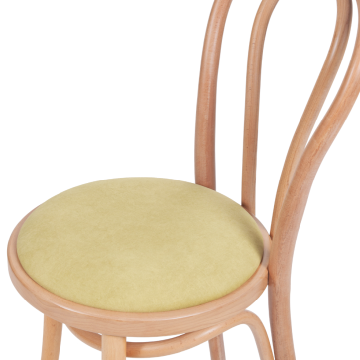 Krzesło gięte Monet 18 z siedziskiem miodowym - siedzisko