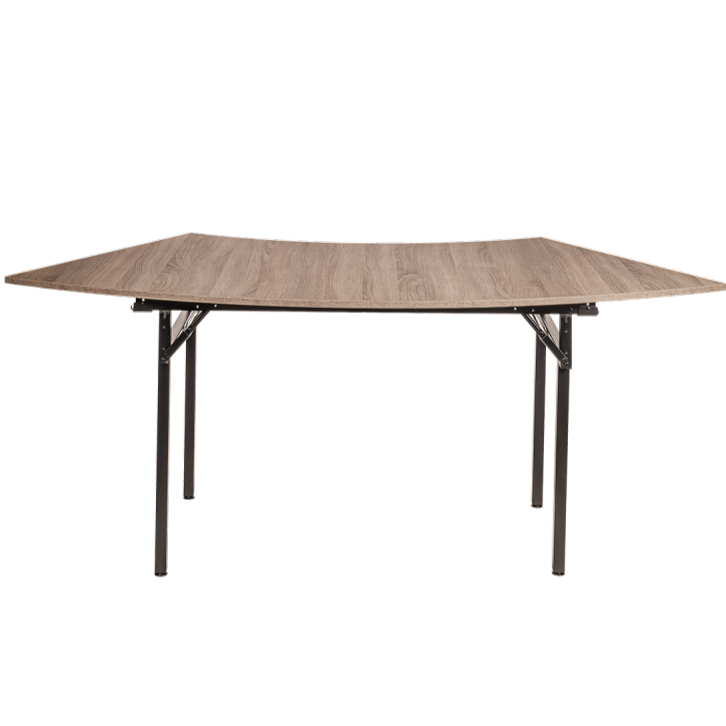 St&oacute;ł bankietowy Fala - widok od tyłu