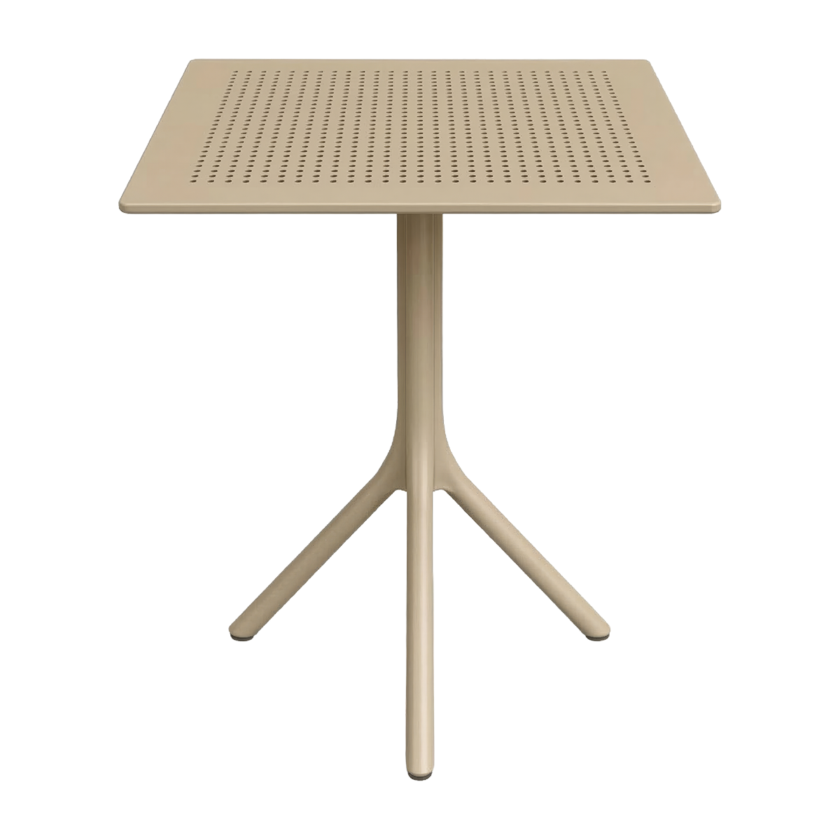 Stolik outdoorowy Tavoli beżowy - przód