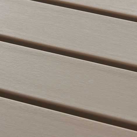 Stolik Terrazza Bar 80x80 beżowy - zbliżenie na blat